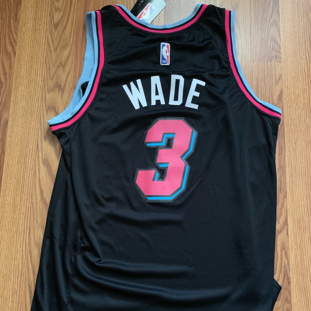 Dwayne Wade Miami Heat Vice City Jersey #3 Large